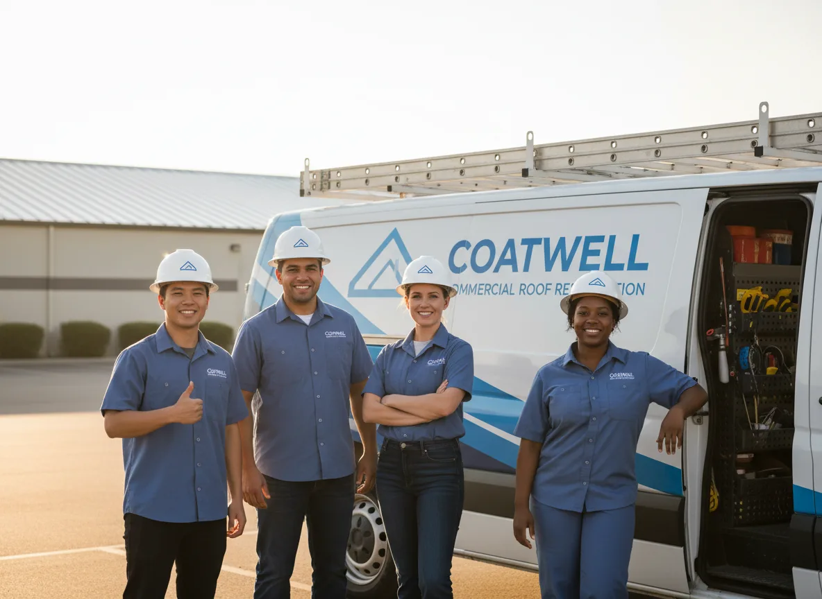 Commercial roof coating company in East Springfield, PA